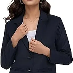rocksy Smart Casual Formal Blazer for Women, Regular Fit Stylish Blazer for Women-picture-49