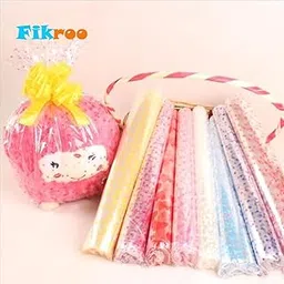 Printed Transparent Cellophane Sheets Pack of 20 Large 20X30 Inch For Gift Packing, Baskets Hampers, Flowers Bunch Wrapping Gift Wrapper (Multicolor)-picture-17