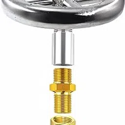 304 Stainless Steel Handmade DIY Multifunctional 1LB Propane Gas Fire Pit, Outdoor Landscape Torch Light Max 88,000 BTU-image-53