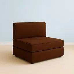 Karmakasa PU Foam Foldable 2-Seater Sofa Cum Bed | 36 Inch Width | Premium PU Foam | Space-Saving Convertible Furniture for Home & Office,Brown-picture-21