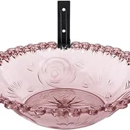 Wall-Mounted Bird Bath Large Capacity Bird Water Bowl for Terrace Lawn Patio Purple|Home & Garden|Yard, Garden & Outdoor Living|Bird & Wildlife Accessories|Birdbaths-picture-19