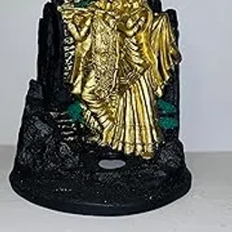 Fabulous Indoor Tabletop Water Fountain with LED Lights | Decorative Home & Office Décor | Relaxing Zen Fountain for Living Room, Bedroom & Meditation | Premium Resin Finish (40 cm x 25 cm)-picture-16