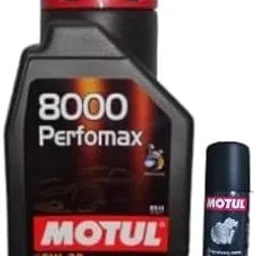 Motul 8000 Perfomax 5W-30 500ML|Fully Synthetic|Maximum Performance|Suitable for Petrol, Diesel & CNG with throttle body clean 100ml-picture-13