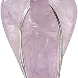 shubhanjali Natural Stone Angel Pendant for Women and Men Reiki Healing and Crystal Angel Wire Wrapped Pendant Gifting for Unisex Jewellery Christmas Gifts-picture-26