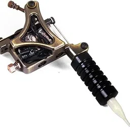 Tattoo Gizmo Coil Tattoo Machine 10 Wrap used as Liner and Shader Gun Compatible with Long Needle 22mm Aluminium Grip Included-picture-34