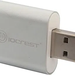 IO Crest SY-AUD20205 USB to Audio Adapter Convert PC USB Port into a Stereo Sound Card for Windows & Mac Silver-picture-14