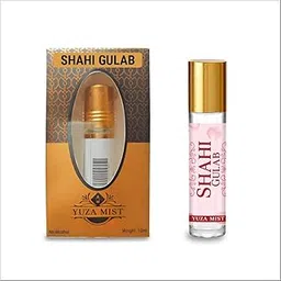 Yuza Mist Real Rose(Shahi Gulab) Fragrance Oil | Long-Lasting Alcohol-Free Perfume | Natural Gulab Scent for Men & Women | Traditional Indian Attar | 6ml Roll-On-picture-53