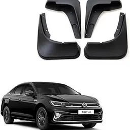 Car Mud Flaps Splash Guard Compatible with VW Virtus-picture-11