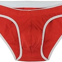 myza Men Polyester Briefs (Pack of 1) (RIOE-ML-RD-ALL-MIX_Red 19_85 CM)-picture-49
