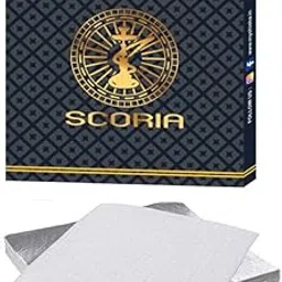 SCORIA Premium Pre-Cut Hookah Silver Aluminum Foil Paper for Hookah-picture-26
