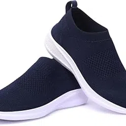 sprenge Men Sports Shoes | Fashionable Summer New Pattern Mesh Breathable and Comfortable Slip On Non Slip Shoes Motion Running Sneaker Men's (Pack of 1)-picture-16