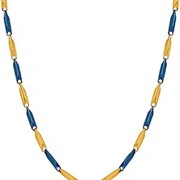 Exclusive Silver Chain For Men Rise Design Stainless Steel Black Silver Necklace Chain For Men Boys Girls Mens Jewellery Chains 24 Inches-image-74