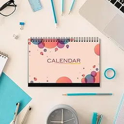 COI 2025 Undated Table Calendar | Monthly Planner | Holiday Tracker Best Gift for Work | Home | Office WITH Stickers-picture-41