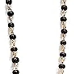 Moteeya 3 artificial shell pearls ganthan mangalsutra gold platted for women-picture-58