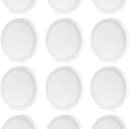 D’Mak™ 22 Watt Round Surface White Led Panel Lights with IC Driver Energy Saver ('IP50 ' Dust Proof) | Surface Ceiling Lights | 22 w Surface Light | (Pack of 12) image 1