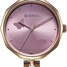 titan Karishma Quartz Analog Pink Dial Stainless Steel Strap Watch for Women-2702WM02/NT2702WM02-picture-17