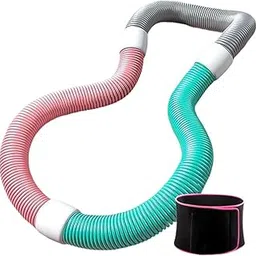 VELURA Weighted Fitness Hoop Sports Entertainment Spring Hoop for Travel Gym Adults|1 Exercise Hoop (Recommended Weight 80-180 catties|Abdominal Exercisers| Fitness, Running & Yoga |Sporting Goods-image-26