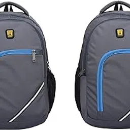 blowzy Bags Boy's and Girl's 35 L Canvas and Polyester Laptop Backpack (Grey)-Combo Pack of 2-picture-17