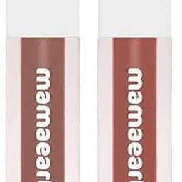 Mamaearth Feather Light Liquid Matte Mini Lipstick Duo(1.2 ml X 2) 16-Hour Long Stay | Weightless & Non-Drying | Made Safe Certified-picture-51