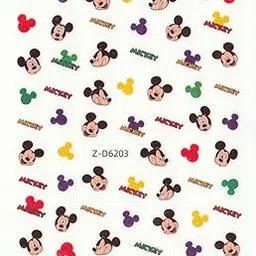 Nail It! 3D Self-Adhesive Nail Art Stickers - Mickey D6203-picture-14