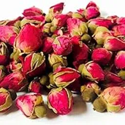 A D Food & Herbs Dried Rose Buds Aromatic Edible for Homemade Lattes, Tea Blends, Bath Salts, Gifts, Crafts (Sundried & Natural) (50 Gms x pack of 2)-picture-23