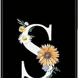 NDCOM for Samsung A06 5G Back Cover | Premium A06 5G Samsung Cover for Ultimate Protection | Galaxy A06 Back Cover | S Alphabet White Letter Printed Metal Case-image-94