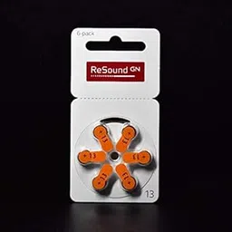 Resound GN hearing aid battery Size 13 (PR48) (1 Packet = 6 batteries)-picture-31