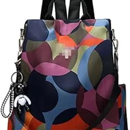 other Women Oxford Multifunction Backpack, Multi Color-picture-50