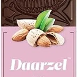 AMBRIONA Daarzel Vegan&Gluten Free 70% Dark Chocolate With Almonds,Dark Chocolates Bar,Artisanal Chocolates,50Gm-picture-33