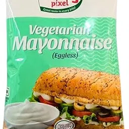 Tasty Pixel Vegetarian Mayonnaise | Great Taste in Every Bite | Eggless Mayo for Burger, Sandwich, Salad | 1kg Each (Pack of 2)-picture-20