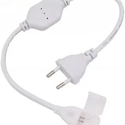 CREWBOLT 220V LED Rope Light Adapter | 2 Pin 6mm Connector Plug for Flexible Strip & Tape Rope Lights (Pack of 10)-image-9