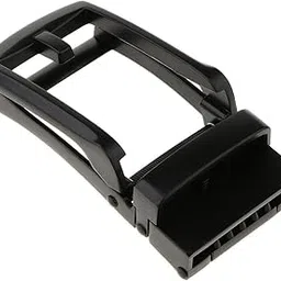 myaddiction Automatic Belt Buckle Replacement Ratchet Belt Slide Belt Accessories Matted Black-picture-19