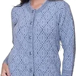 fashstore Womens Winter Wear self Design Regular Cardigan Sweater-picture-51