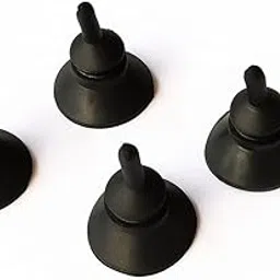 Rubber Leg Bush Suitable For All Brand Mixer & Grinders Bottom Body-Anti Slip Foot Pad-Pack of-4(Black)-Durable Rubber Meterial-image-12