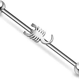 shield plus 14 Gauge Scorpion Industrial Piercing Kit for Women and Men-picture-40