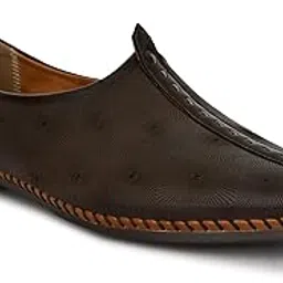 bigboon Men's Ethnic Shoes in Laser Style-picture-26