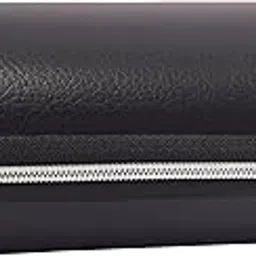 vivid Vision Unisex Adult Lightweight Eyewear Specs Case Cover | Free with Cloth | Protect Eye Glasses | Faux Leather | Spectacles | IC - 303_BLACK-picture-48