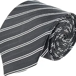 Kavove The Striped Treat Blue Necktie For Men-image-90