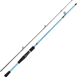 Sougayilang Fishing Rod, Carbon Fiber Spinning & Casting Rod, Fishing Pole Designed for Bass, Trout, Salmon, Steelhead, for Fresh & Saltwater-Spinning-1.8M image 1