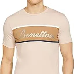 united colors of benetton Men's Cotton Solid Regular Fit T-Shirt-picture-25