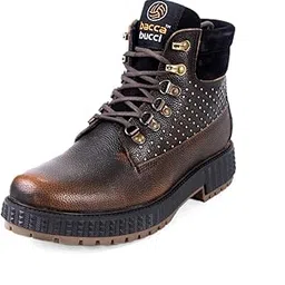 bacca bucci Men Lace Up Boots-picture-15