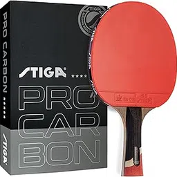 Stiga Pro Carbon Wooden Table Tennis Racket- Multicolour-picture-20