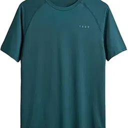 tego Men’s Core Tech Gym T-Shirt | Lightweight Men’s Workout T-Shirt | Athletic Fit, Sweat-Wicking Training Tee with Raglan Sleeves & Curved Hem-picture-37