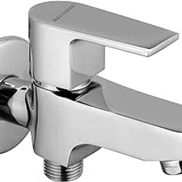 Waterman Leo (Pack of 1) Bib Cock 2 Way Tap for Toilet, Bathroom, Kitchen, Washing Machine, Geyser, Health Faucet, Jet Spray with Wall Flange Brass 2 in 1 Bib Cocke Tap-picture-12