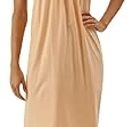 redrose Red Rose Women's Relaxed Casual Cotton Full Length Regular Nighty Slip | Sleeveless Maxi Nightgown | Multisize Multicolor | Sajali-picture-28