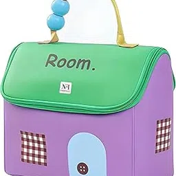 Makeup Pouch for Women, House Shaped Cosmetic Bag, Stylish Pouch for Makeup Accessories, Travel Pouch Vanity Kit Organiser Toiletry Bag Make up Pouch for Girls-image-63