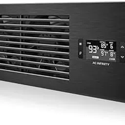 AC Infinity AIRFRAME T7-N Black, High-Airflow Cooling Fan System 16", Intake Airflow, for AV Equipment Rooms, Closets, and Enclosures-picture-17