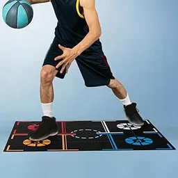 Losa Basketball Footstep Training Mat Sports Training Equipment for Basketball 104.3 x 76.3 x 0.3cm-picture-49
