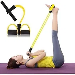 Ab Exerciser,Gym - Multipurpose Fitness Equipment for Men and Women Pull Reducer Training Bands 4 Tubes Body Trimmer Pedal 3-picture-33
