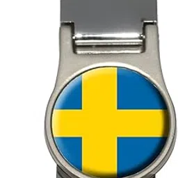 graphics & more Sweden Swedish Flag Money Clip-picture-27